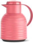 Emsa N40107 Samba Wave Isolierkanne | Quick-Press Kunststoff | Glas-Isolierkolben 