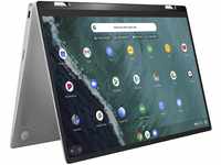 ASUS Chromebook 14'' Flip Laptop Silber 14-14.99 inches (US Tastatur und...