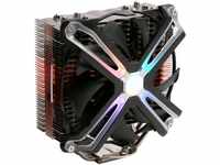 Zalman CNPS17X Hohe Leistung RGB CPU Kühler Tower für AMD und Intel, Schwarz