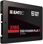 EMTEC X160 2.5" 512 GB Serial ATA III QLC 3D NAND, 3126170170637