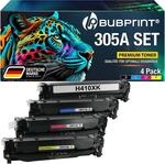 Bubprint 4 Toner kompatibel als Ersatz f&uuml;r HP 305X f&uuml;r LaserJet Pro 400 Color