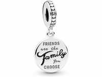 PANDORA Charm Anhänger "Freunde sind Familie" 798124EN16