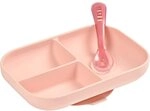 B&eacute;aba - Baby Teller mit Saugnapf - Rosa 913456