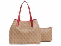 Guess Women's Vikky Handbag, Brown (Brown/Bro), Einheitsgröße