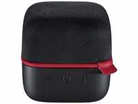 Hama Mobiler Bluetooth-Lautsprecher Cube, schwarz/rot