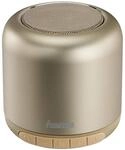 Hama Mobiler Bluetooth-Lautsprecher Steel Drum, goldfarben