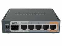 Mikrotik hEX S Ethernet-Router, 10, 100,1000 MBit/s, 10/100/1000Base-T(X),...