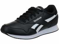 Reebok Unisex ROYAL CL Jogger 3 Sneakers, Black/White/White, 45.5 EU
