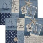 Sander Tischset Sailor Patch 2er-Pack Gobelin Sailor Patch Gr&ouml;&szlig;e 32x48 cm