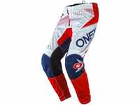 O'NEAL Element Factor Youth Kinder MX DH MTB Pant Hose lang weiß/blau/rot 2020