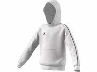 adidas Mens Core18 Hoody Hooded Sweatshirt, White, 2XL