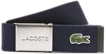 Lacoste Herren Rc2012 G&uuml;rtel, Blau (Bleu 240), 85 (Herstellergr&ouml;&szlig;e: 100)