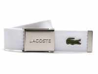 Lacoste Herren RC2012 Gürtel, Blanc, 90 cm