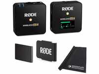 Rode Wireless GO II Single Mikrofon Funk-System + MagClip GO Magnet-Halterung +