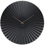 Karlsson Wanduhr Sensu - Schwarz - &Oslash;50cm