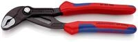 KNIPEX Cobra Hightech-Wasserpumpenzange auf SB-Karte mit Mehrkomponenten-H&uuml;llen 180
