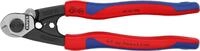 KNIPEX Drahtseilschere auch f&uuml;r hochfeste Drahtseile auf SB-Karte mit