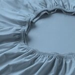 ESTELLA Spannbetttuch Zwirnjersey | hellblau