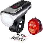 Sigma LED Fahrradlicht Set Aura 80 & Nugget II | StVZO zugelassenes, akkubetriebenes