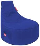 Gamewarez Alpha Black Sitzsack &ndash; Gaming-Sitzsack, Gamer-Sessel mit R&uuml;ckenlehne zum