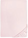 biberna Feinjersey Spannbettlaken 180x200-200x200 cm Rose | 100% Baumwolle