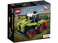 LEGO 42102 Technic Mini CLAAS XERION, 2in1 Traktor und Mähdrescher, Spielzeug für