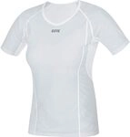 GORE WEAR Damen M Windstopper Base Layer Shirt, Light Grey/White, 36 EU