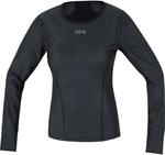 GORE WEAR Damen Windstopper Base Layer Shirt Langarm, Schwarz, 38 EU
