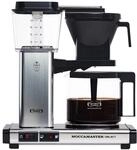 Moccamaster KBG Select, Kaffeefiltermaschine, Kaffeemaschinen, Polished Silver,...