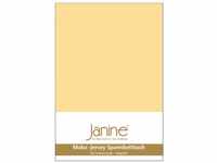 Janine Spannbetttuch 5007 Mako Jersey 180/200 bis 200/200 cm vanille Fb. 23