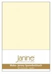 Janine Spannbetttuch 5007 Mako Jersey 180/200 bis 200/200 cm champanger Fb. 17
