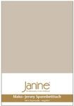 Janine Spannbetttuch 5007 Mako Jersey 180/200 bis 200/200 cm naturell Fb. 19