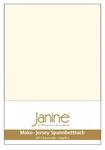 Janine Spannbetttuch 5007 Mako Jersey 180/200 bis 200/200 cm Natur Fb. 07