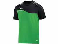 JAKO Herren T-shirt Competition 2.0, soft green/schwarz, 4XL, 6118