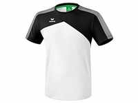 ERIMA Kinder T-shirt Premium One 2.0 T-Shirt, weiß/schwarz, 152, 1081803