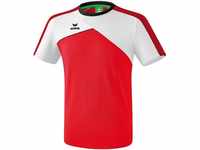 ERIMA Herren T-shirt Premium One 2.0 T-Shirt, rot/weiß/schwarz, S, 1081802