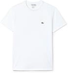 Lacoste Herren T-Shirt Th6709 , Wei&szlig; (Blanc) , Medium (Herstellergr&ouml;&szlig;e: 4)