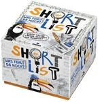 moses. Verlag GmbH 90336 Short List, Spiel Box 13 cm x 13 cm x 10,5 cm.