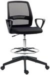 Vinsetto B&uuml;rostuhl Ergonomischer Schreibtischstuhl mit Armlehnen und Verstellbarer