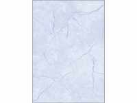 SIGEL DP639 Hochwertiges Struktur-Papier Granit blau, A4, 100 Blatt, Motiv