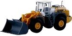 herpa 148122-001 &ndash; Radlader L580, Liebherr Baustellen Fahrzeug, Model Bagger,