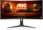AOC Gaming CU34G2X - 34 Zoll WQHD Curved Monitor, 144 Hz, 1ms, FreeSync Premium AOC Gaming CU34G2X - 34 Zoll WQHD Curved Monitor, 144 Hz, 1ms, FreeSync Premium