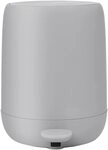 blomus Kosmetikeimer SONO | Treteimer 5L mit Soft-Close & Pedal | Farbe Micro Chip 