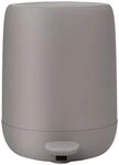 blomus Kosmetikeimer SONO | Treteimer 5L mit Soft-Close & Pedal | Farbe Satellite 