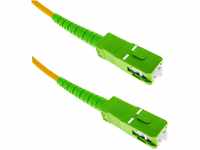 BeMatik - Fiber Optic Cable 2 m SC/APC auf SC/APC-Simplex Singlemode 9/125...