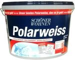 5 Liter Sch&ouml;ner Wohnen Innenfarbe Wandfarbe POLAR WEISS