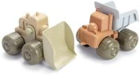 Dantoy Bio-Linie, Handbagger und LKW, 2 St&uuml;ck, ab 24 Monaten