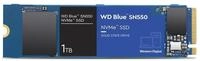 WD Blue SN550 NVMe SSD 1 TB (interne SSD, Leistungssteigerung f&uuml;r den PC, schlanker