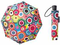 Remember Regenschirm farbenfroher Taschenschirm Rondo - sorgt für gute Laune an