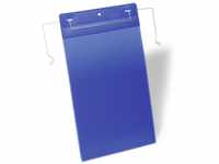 Durable Drahtbà¼geltasche (A4 hoch) Packung à 50 Stück blau, 175307